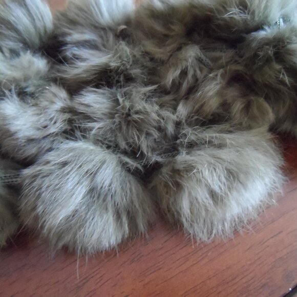 J. Crew Factory Green Pom-Pom Scarf - Picture 9 of 10